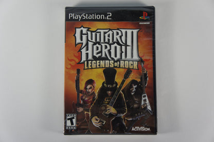 Guitar Hero III Legends of Rock Wired Bundle for PS2 - Includes Game & Guitar, Perfect for Music Lovers