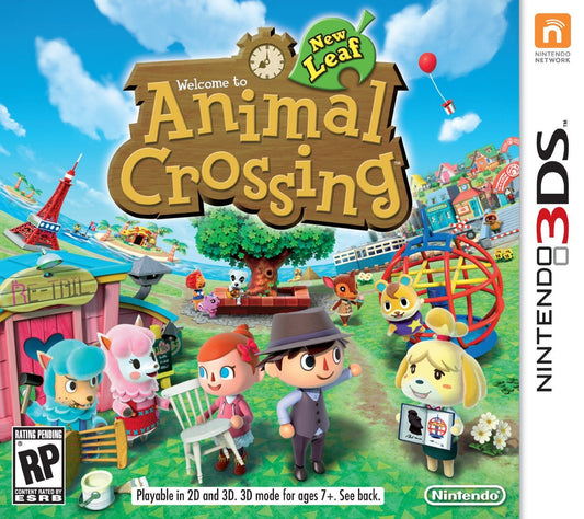 Nintendo Animal Crossing: New Leaf Game - Model 045496742393 - Black Color