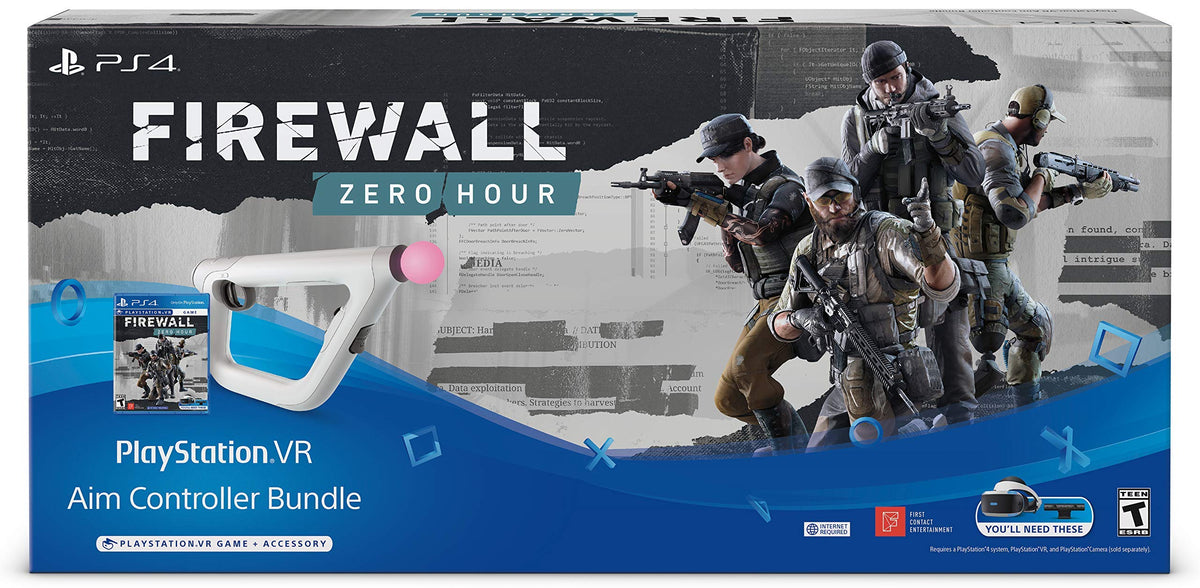 PSVR Aim Controller Firewall Zero Hour Bundle - Playstation VR [Video Game] (refurbished)