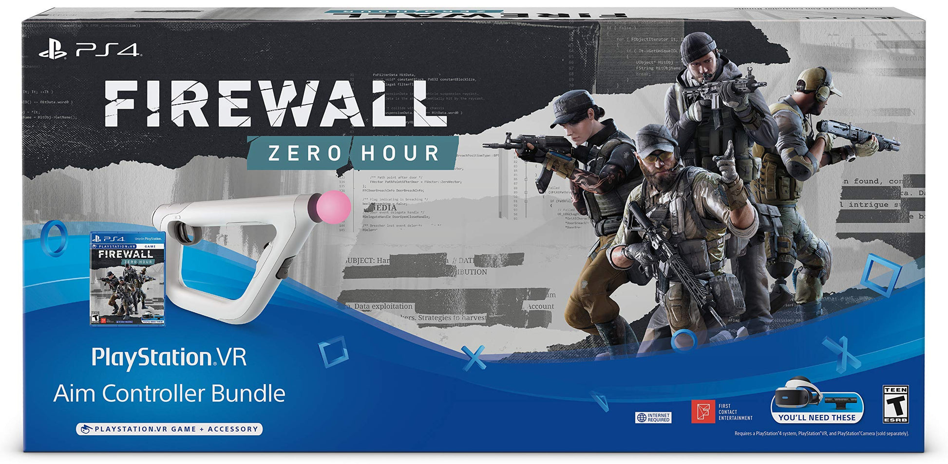 PSVR Aim Controller Firewall Zero Hour Bundle - Playstation VR [Video Game] (refurbished)