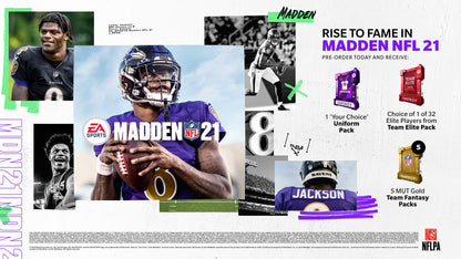 Electronic Arts Madden NFL 21 for Xbox One - Model 37980, Sports Video Game