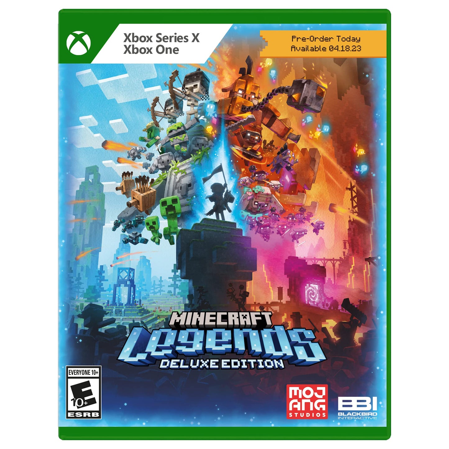 Xbox Minecraft Legends - Deluxe Edition (Disc) - Black - Model XMB-00010
