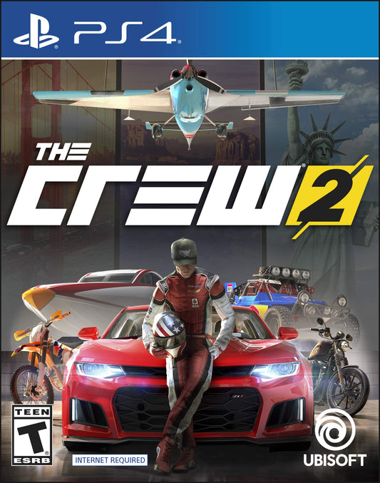 Ubisoft The Crew 2 - PlayStation 4 Game, Model UBP30512118, Action Racing Adventure