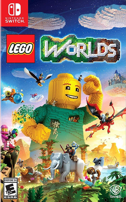 WARNER BROS LEGO Worlds Game for Nintendo Switch - Standard Size - White - Model 242047