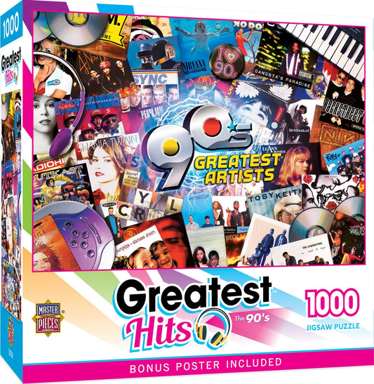Greatest Hits - 90s 1000pc Puzzle