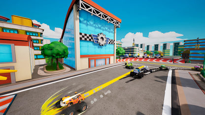 BANDAI NAMCO Entertainment Blaze and The Monster Machines: Axle City Racers for Nintendo Switch - Black - Model 114880