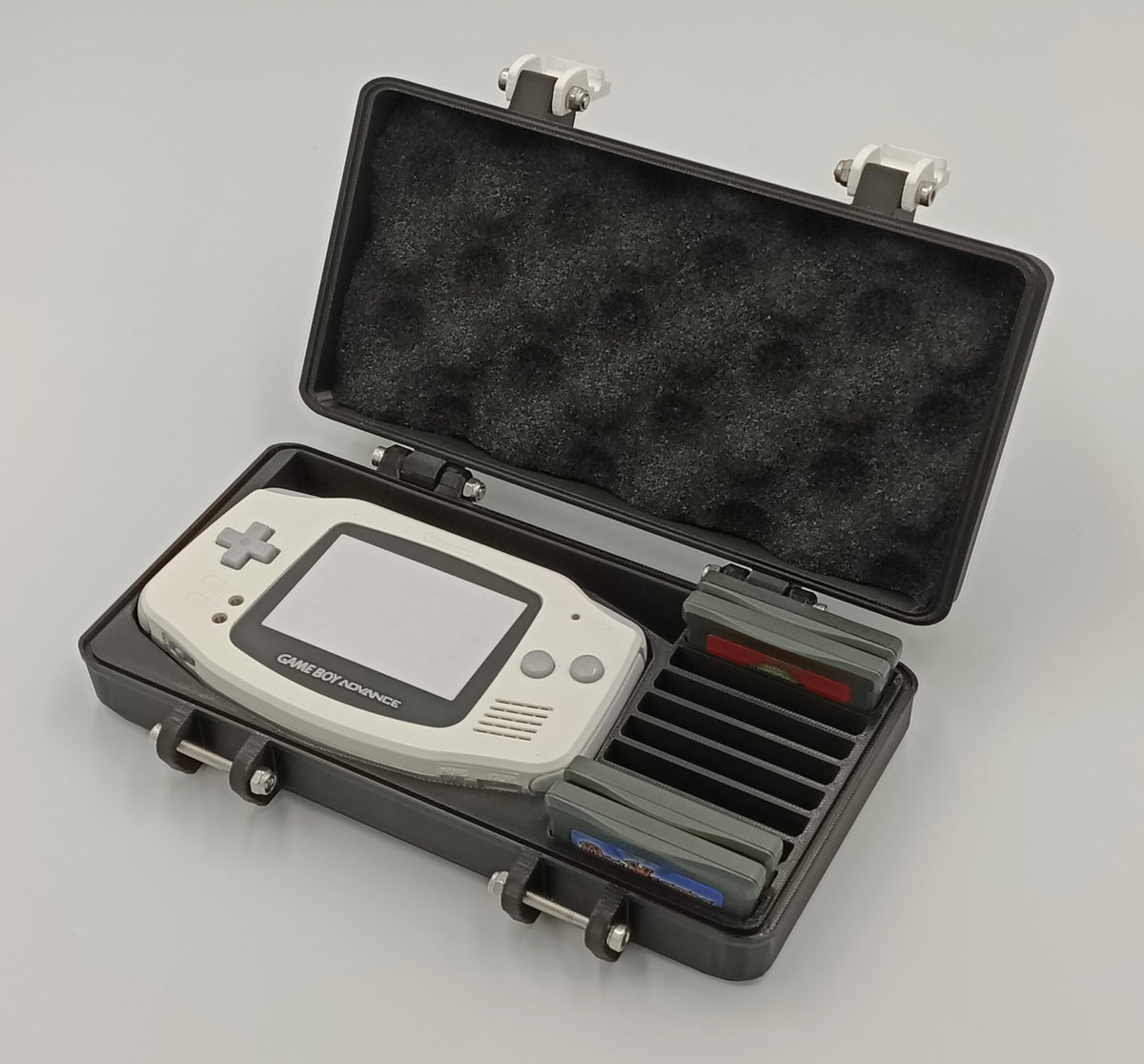 Game Boy Advance Original Rugged Protective Carrying Case - Holds 10 + 1 Games - Perfect Fit