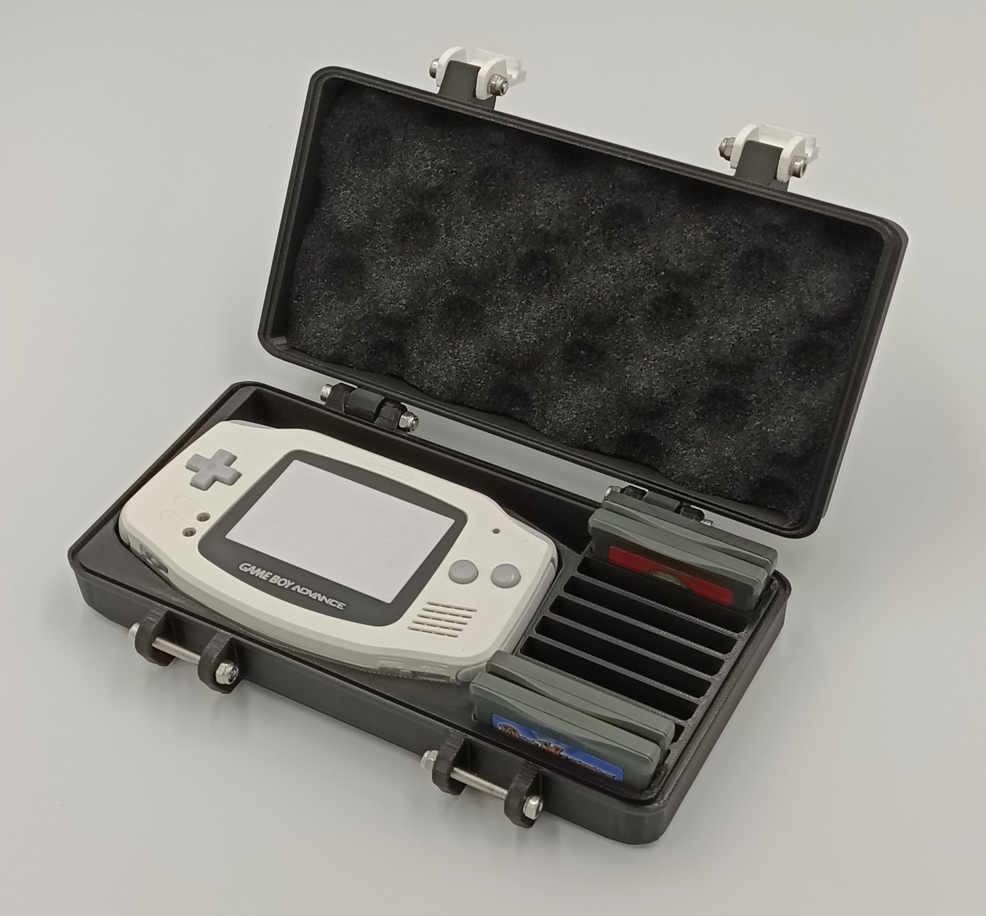 Game Boy Advance Original Rugged Protective Carrying Case - Holds 10 + 1 Games - Perfect Fit
