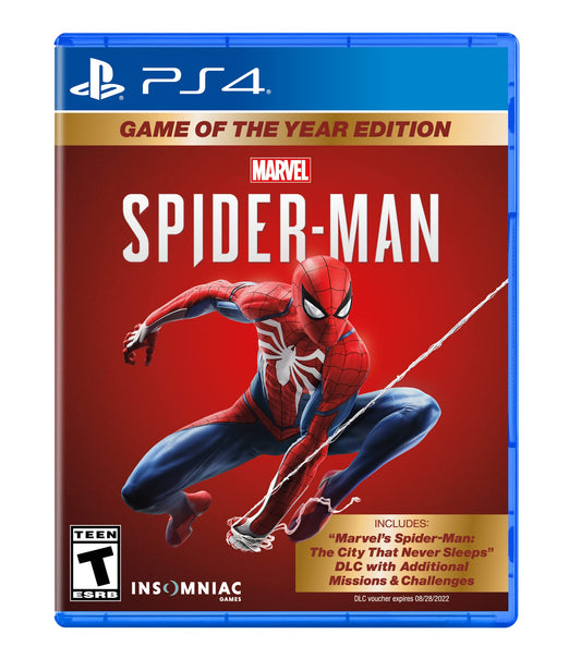 PlayStation Marvels Spider-Man: Game of The Year Edition - PS4, Model 3004313