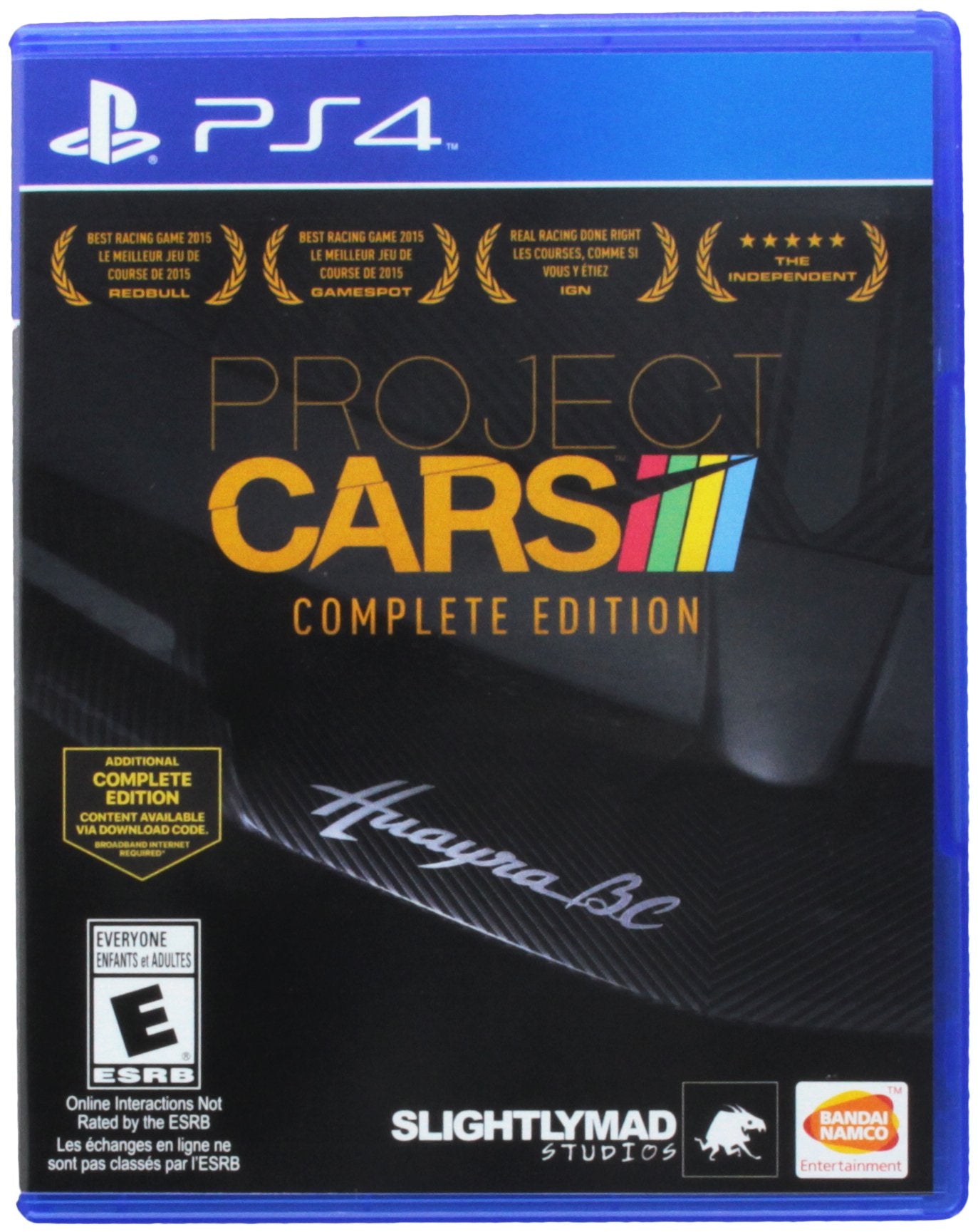 Project Cars: Complete Edition - PlayStation 4