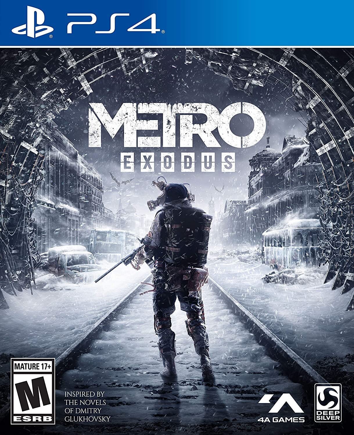 Deep Silver Metro Exodus - PlayStation 4 Game, Model D1562, Action-Adventure, Single-Player Experience
