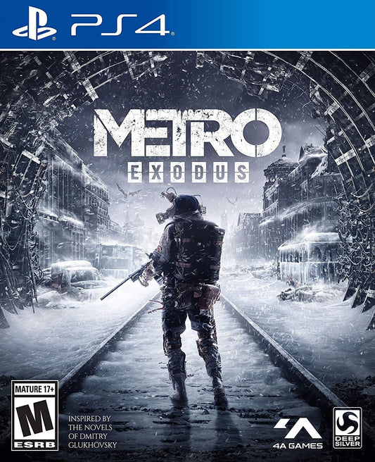 Deep Silver Metro Exodus - PlayStation 4 Game, Model D1562, Action-Adventure, Single-Player Experience