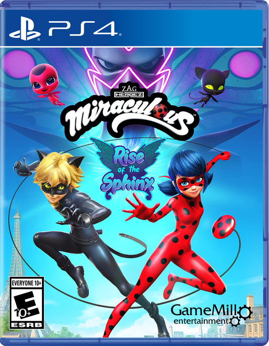 Game Mill Miraculous: Rise of the Sphinx - PlayStation 4 Game, Model GMML66014PS4