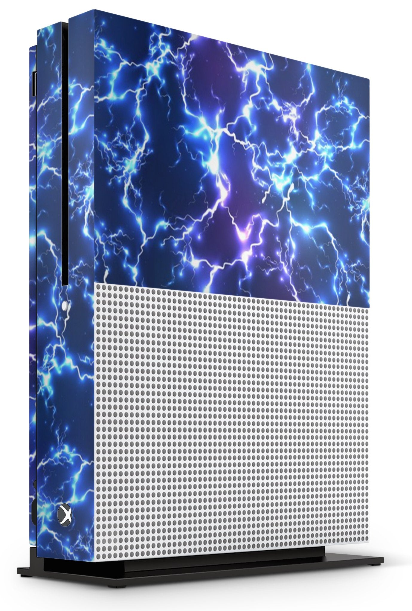 giZmoZ n gadgetZ Xbox One S Electric Storm Full Wrap Skin Vinyl Sticker - GNG-XBS-ELEC-SKINS