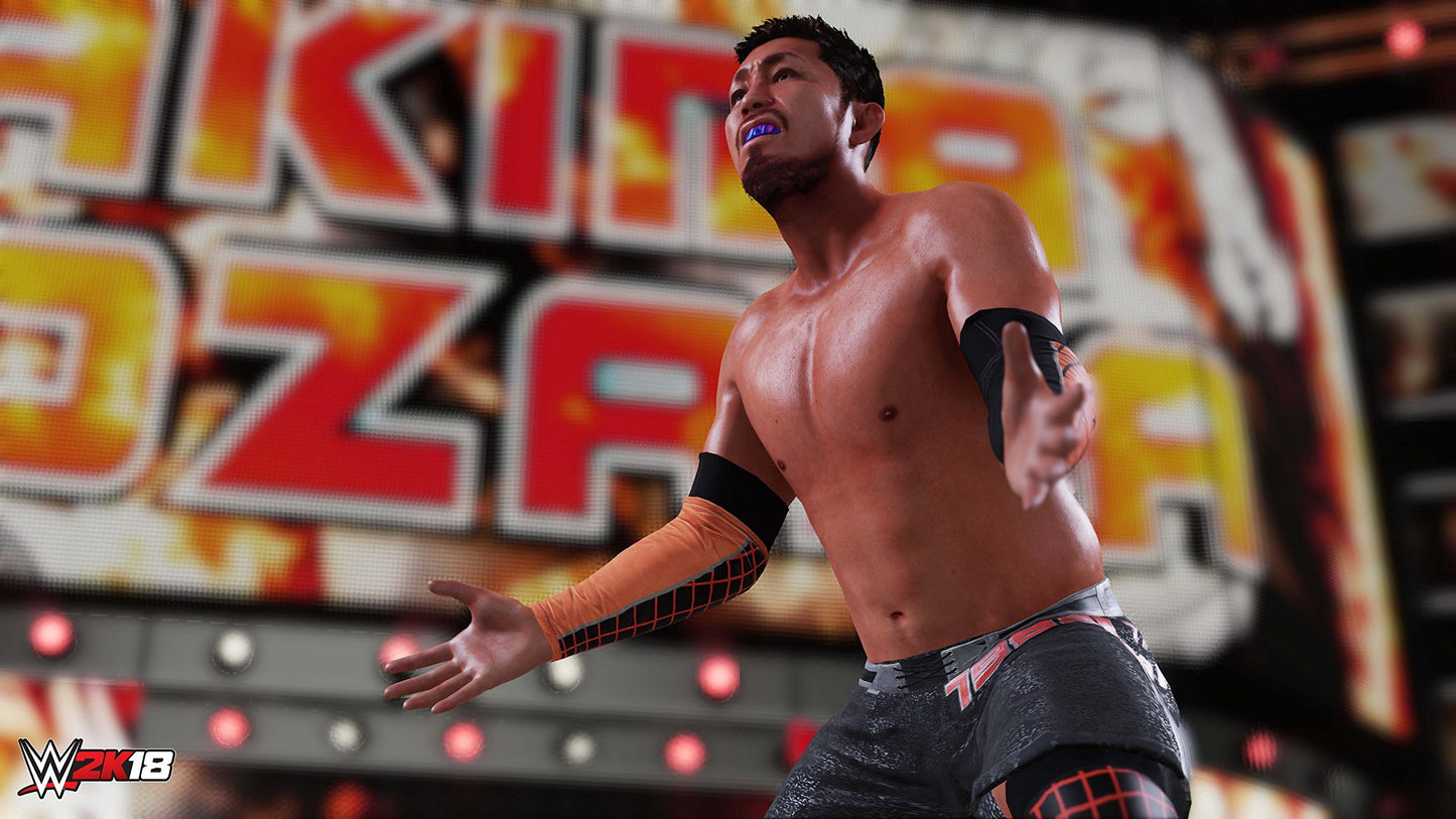 2K WWE 2K18 Game for Xbox One - Original Version, Model 49946