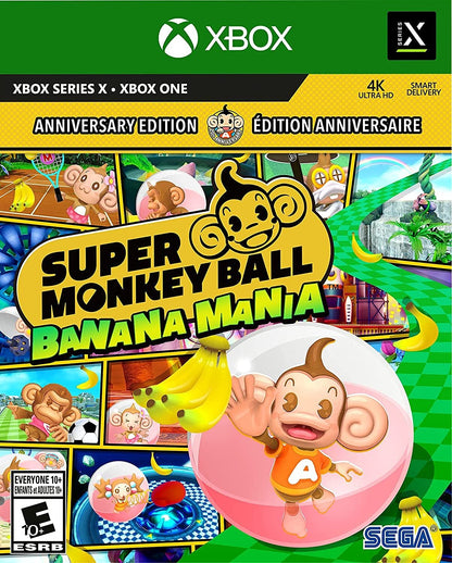 SEGA Super Monkey Ball Banana Mania: Anniversary Launch Edition - Xbox Series X, Model SB-64208-7