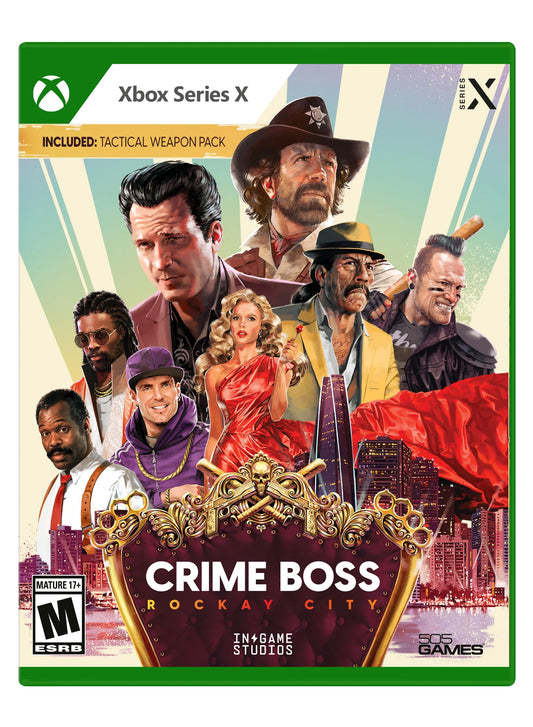505 Games Crime Boss: Rockay City - Xbox Series X - Multi-Colored, Model FOFG71501246XBX