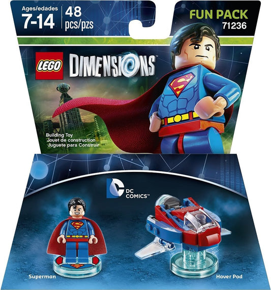 Warner Bros. DC Superman Fun Pack - LEGO Dimensions, Blue & Red, Model 1000561500