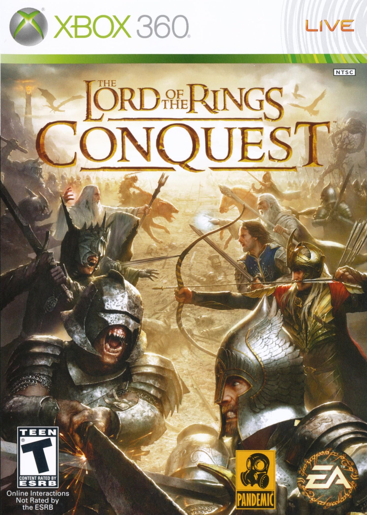 The Lord Of The Rings: Conquest - Xbox 360 (Renewed)