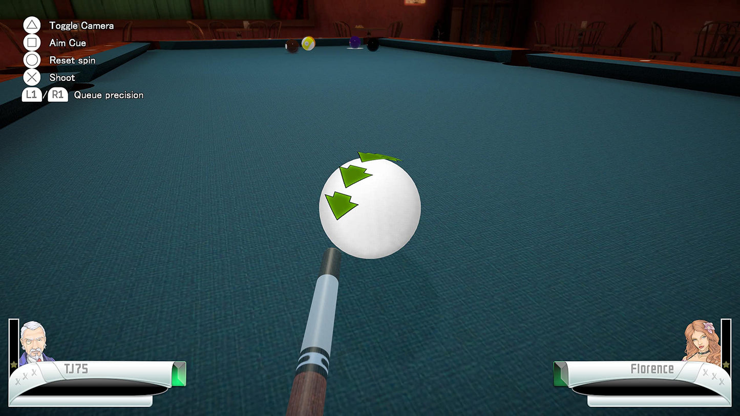 Meridiem Games 3D Billiards: Pool & Snooker for PS5 - Model MINA21.UK.24ST