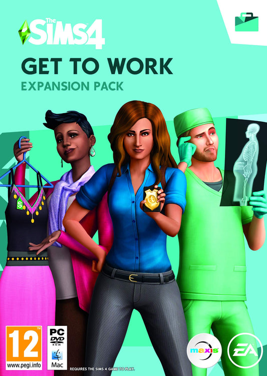 The Sims 4 Get To Work (PC DVD)