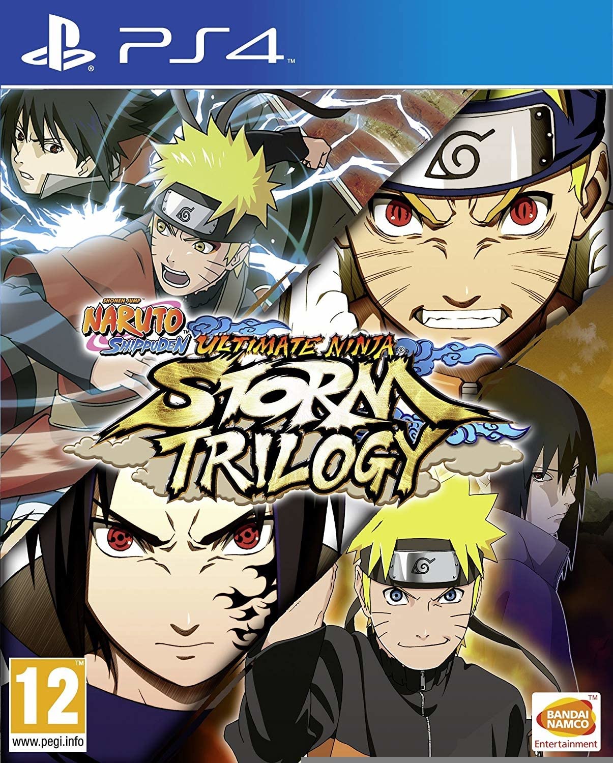 BANDAI NAMCO Naruto Shippuden Ultimate Ninja Storm Trilogy PS4 - Multicolor, Model 112854