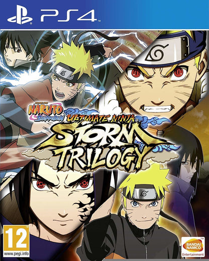 BANDAI NAMCO Naruto Shippuden Ultimate Ninja Storm Trilogy PS4 - Multicolor, Model 112854