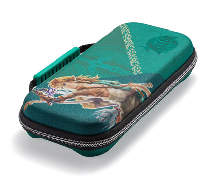 PowerA Protection Case for Nintendo Switch OLED - Archaic Link, Medium Size, Officially Licensed Gaming Console Case