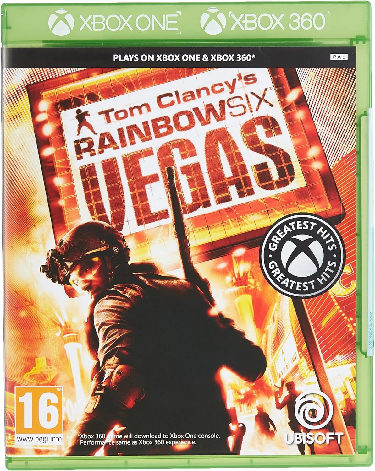 Ubisoft Rainbow Six: Vegas - Classics Edition for Xbox 360, Model 3307212280150