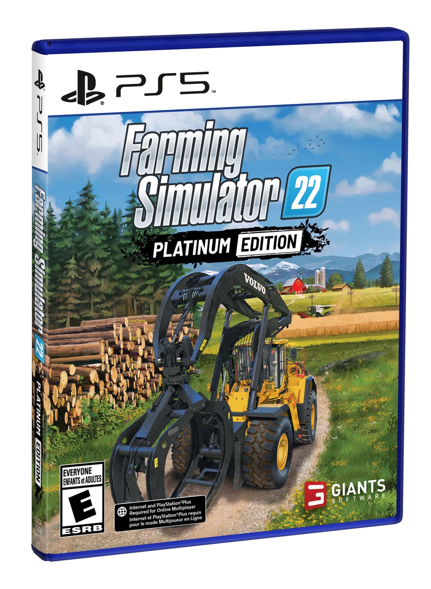 Farming Simulator 22 Platinum Edition - PlayStation 5 by GIANTS Software - Ultimate Farming Experience