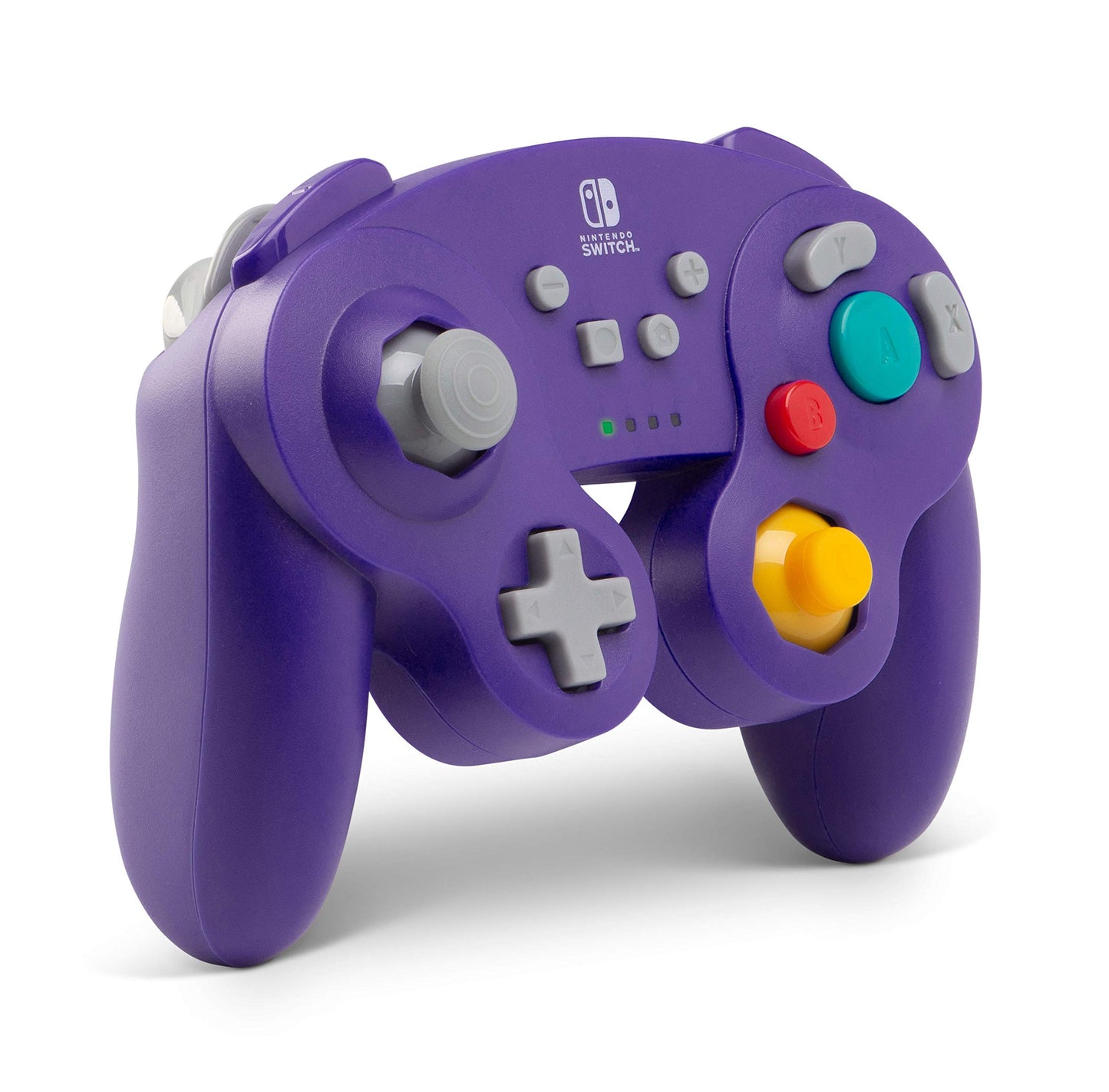 PowerA Wireless GameCube Style Controller for Nintendo Switch - Purple, Wireless Model