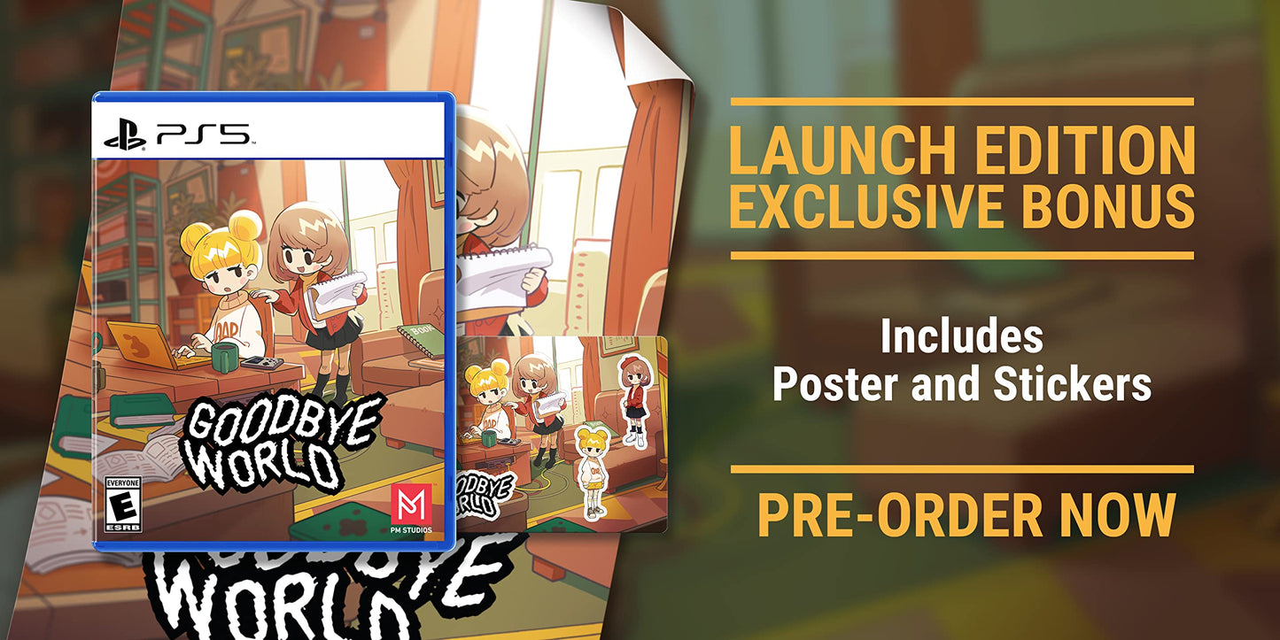 PM Studios Goodbye World Game for PlayStation 5 - Model GQT96812PS5