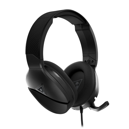 Turtle Beach Recon 200 Gen 2 Amplified Gaming Headset, Black, PS4/PS5/Xbox Series X|S/Nintendo Switch, Model TBS-6300-02