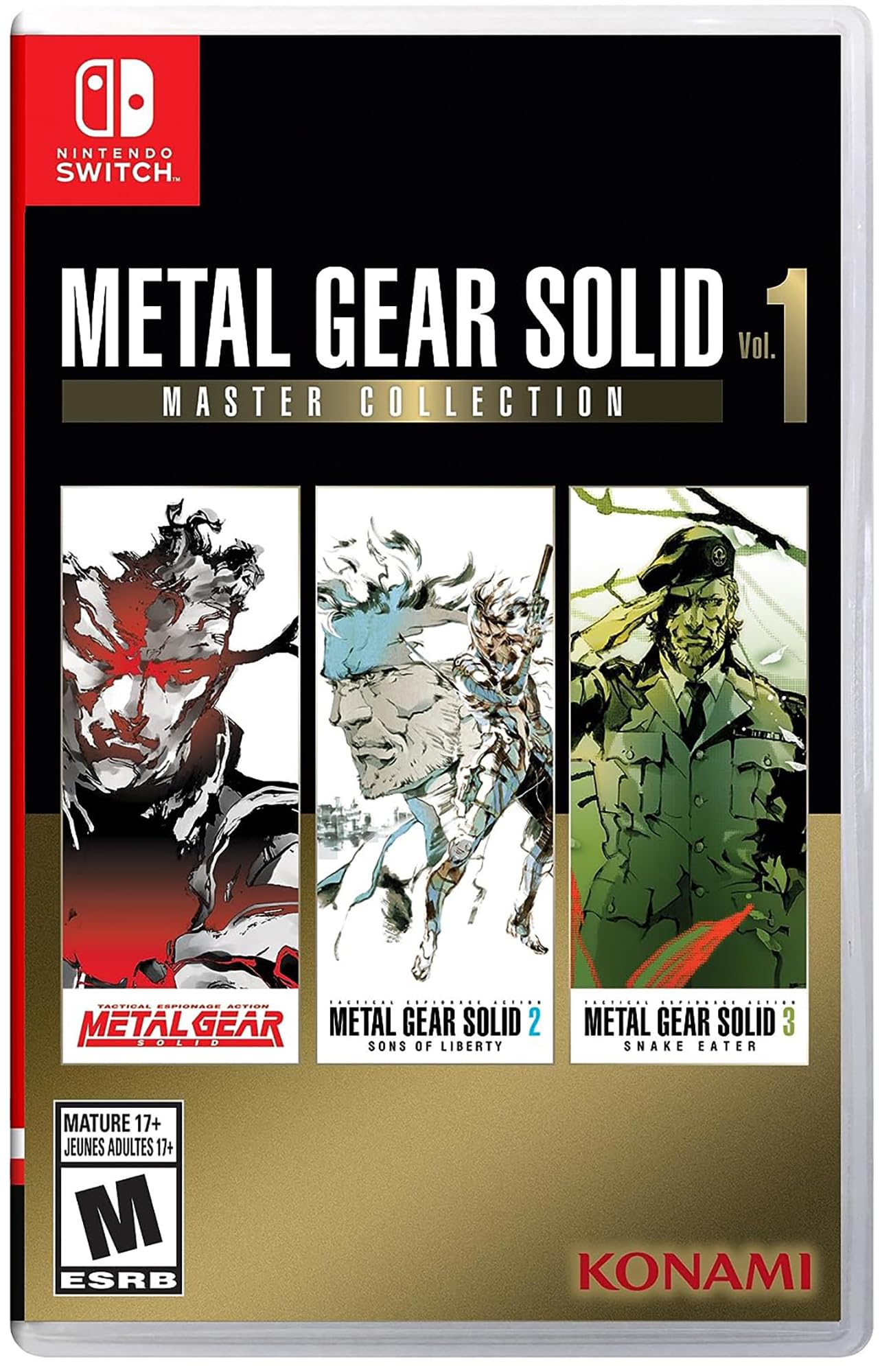 Konami Metal Gear Solid: Master Collection Vol.1 for Nintendo Switch - Model 27110
