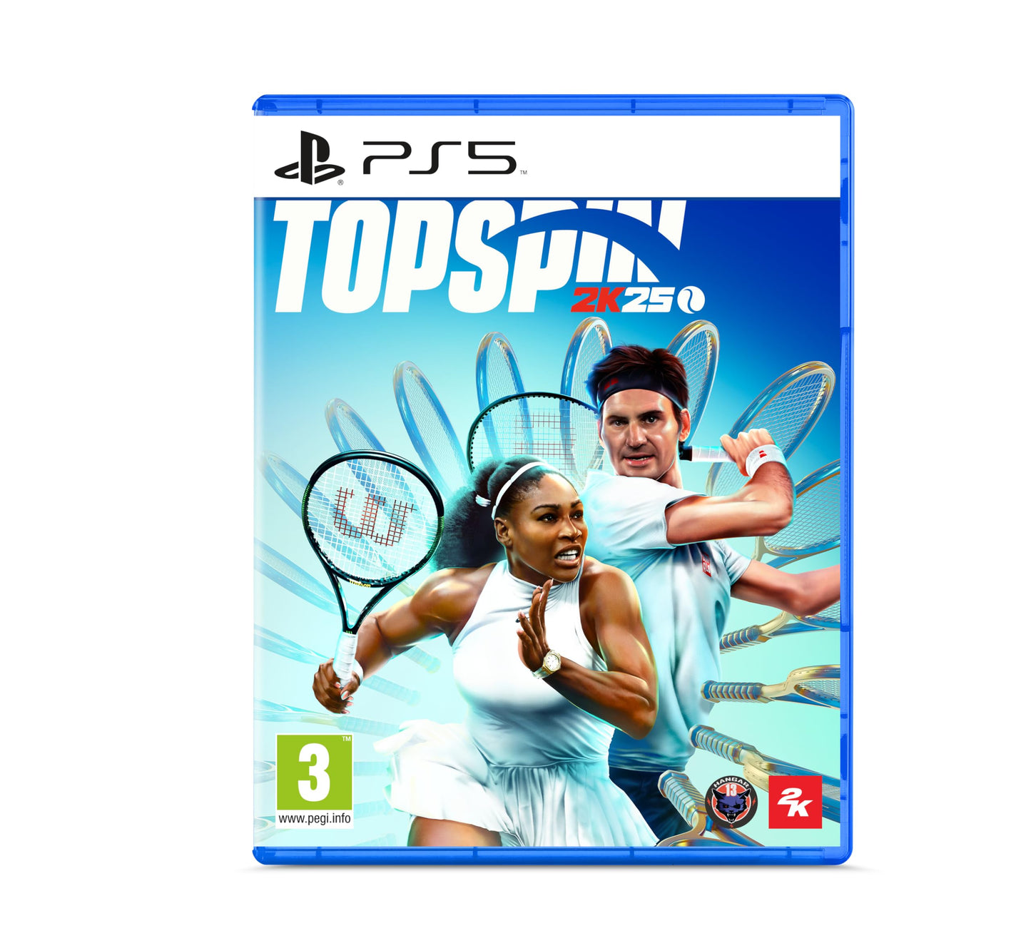 2K Games TopSpin 2K25 PS5 + marketplace unique Sky Blue Wristband DLC