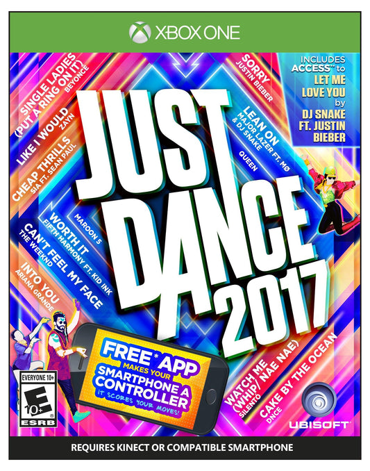 Ubisoft Just Dance 2017 for Xbox One - Model UBP50402031, Dance Game for Family Fun