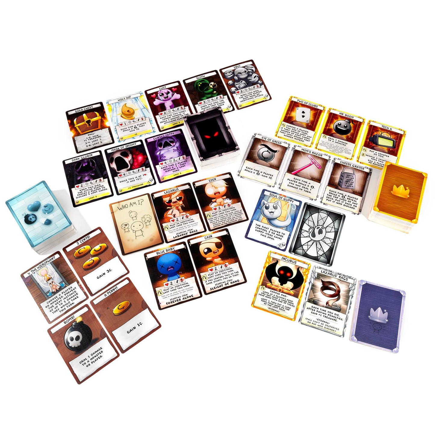 Maestro Media The Binding of Isaac: Four Souls Card Game, 1-4+ Players, Ages 13+, Multicolor, Model 2617E