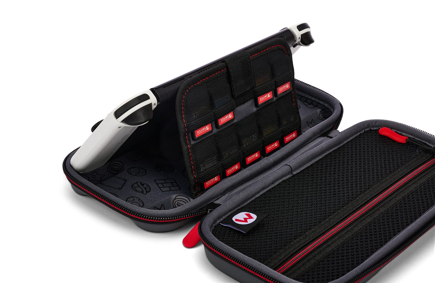 PowerA Super Mario Black Protection Case for Nintendo Switch - OLED, Lite, Standard Size