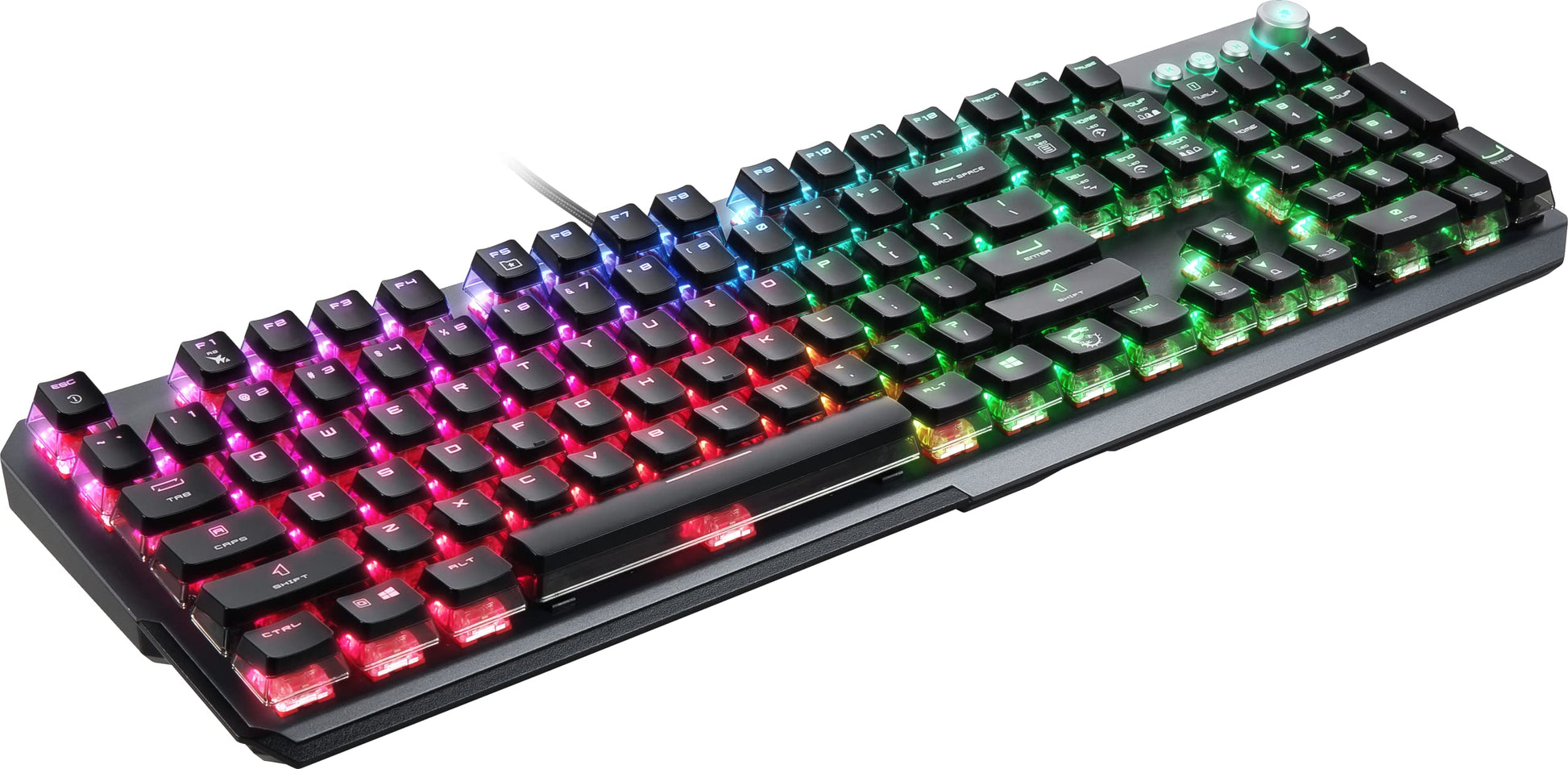 MSI Vigor GK71 Sonic Blue AM Mechanical RGB Gaming Keyboard Sonic Blue Switches