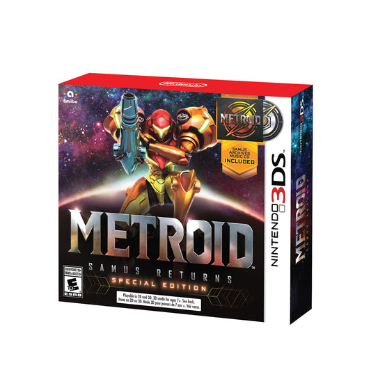 Nintendo Metroid: Samus Returns Special Edition - Nintendo 3DS Model CTRRA9A1