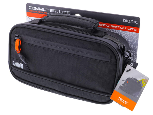 Bionik BNK-9042 Commuter Lite Bag for Nintendo Switch Lite (Black)
