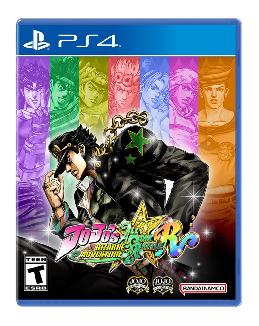 Bandai Namco JoJo’s Bizarre Adventure: All-Star Battle R - PS4, Multi-Colored, Model BNDG12270PS4