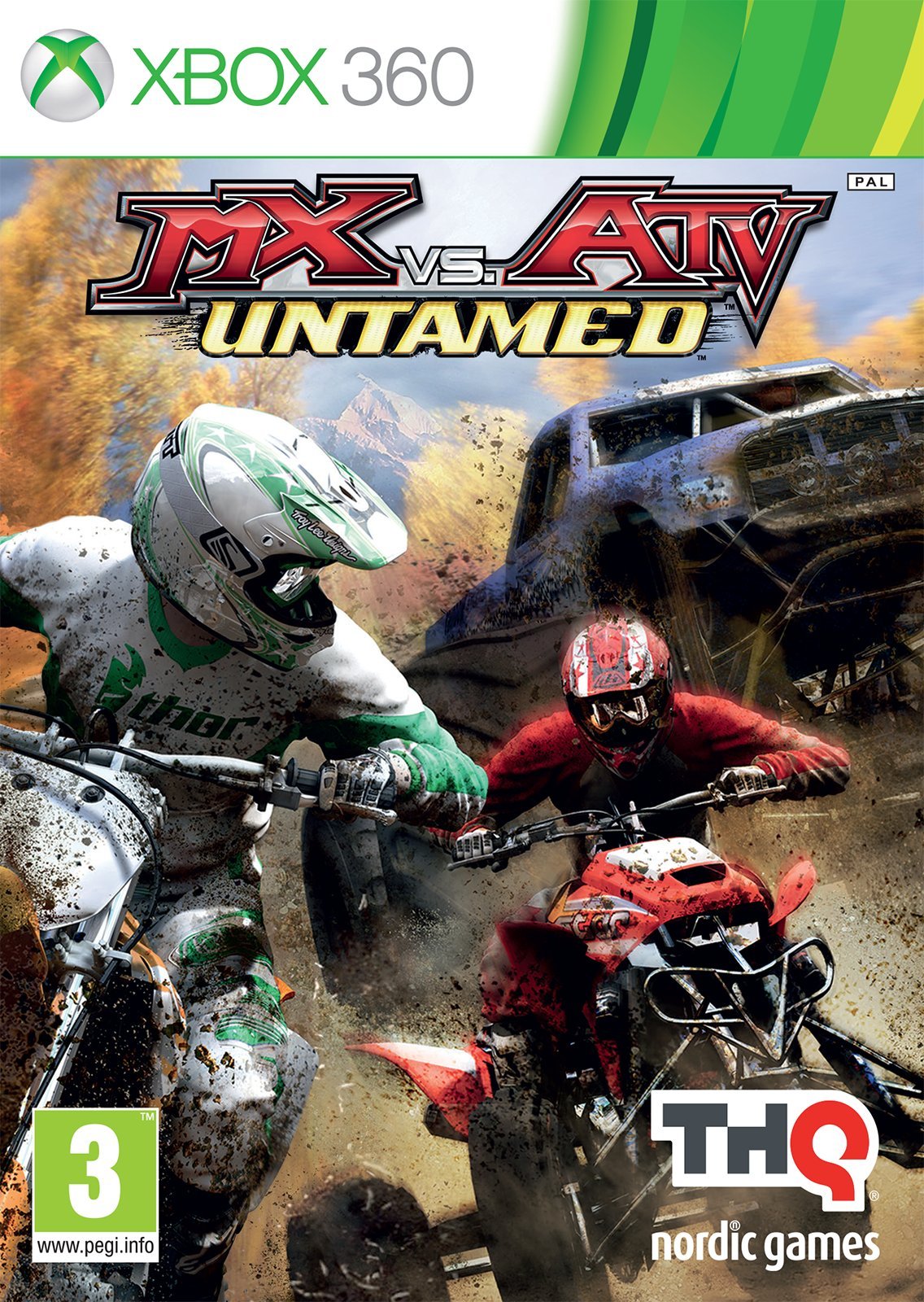 THQ MX vs ATV Untamed - Xbox 360 Racing Game, Thrilling Off-Road Experience