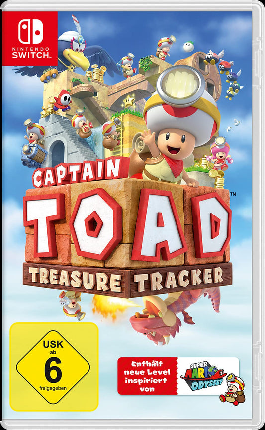 Nintendo Captain Toad: Treasure Tracker for Switch - Standard Edition, Black, Model 691751