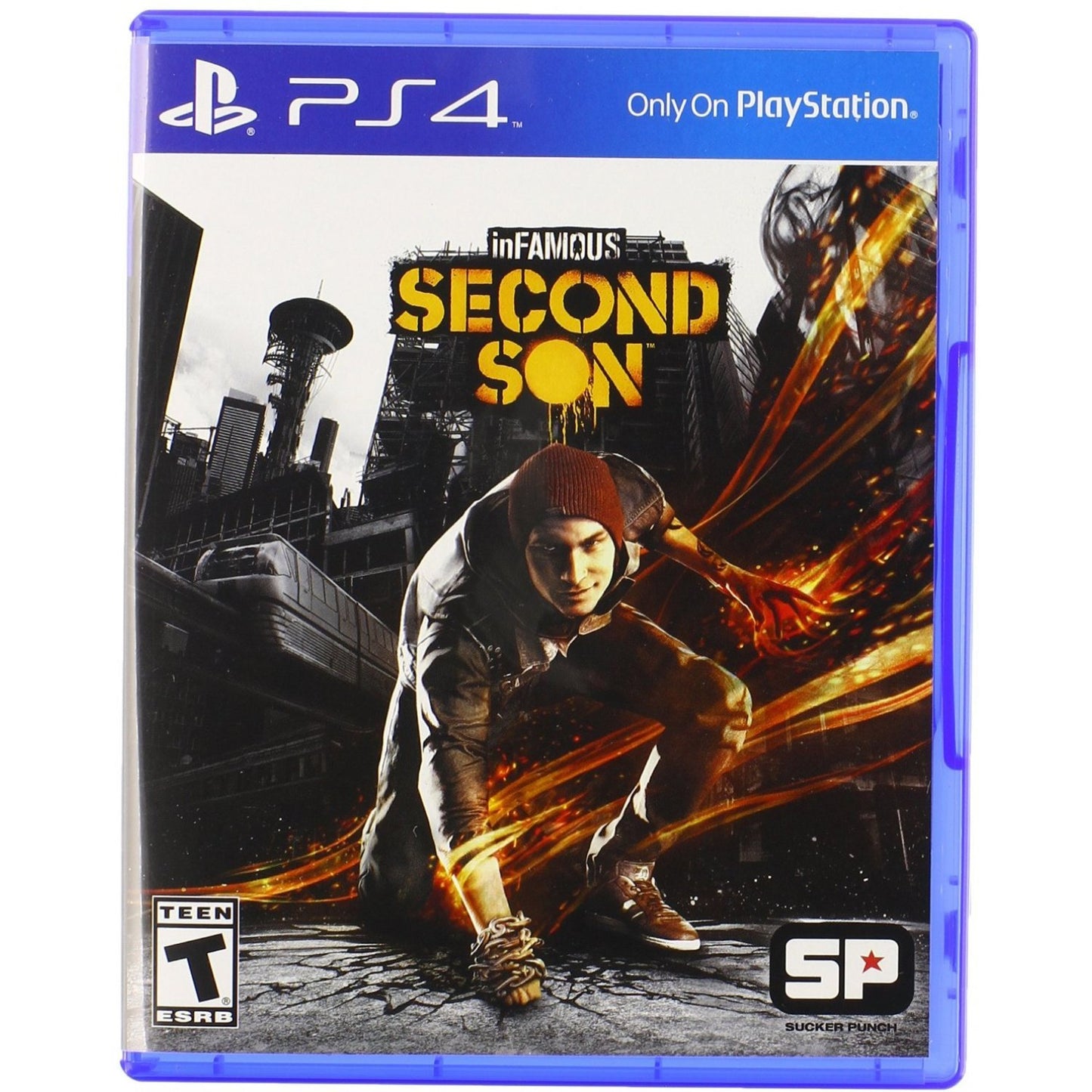 Sony inFAMOUS: Second Son Standard Edition - PlayStation 4 Game, Model 10005