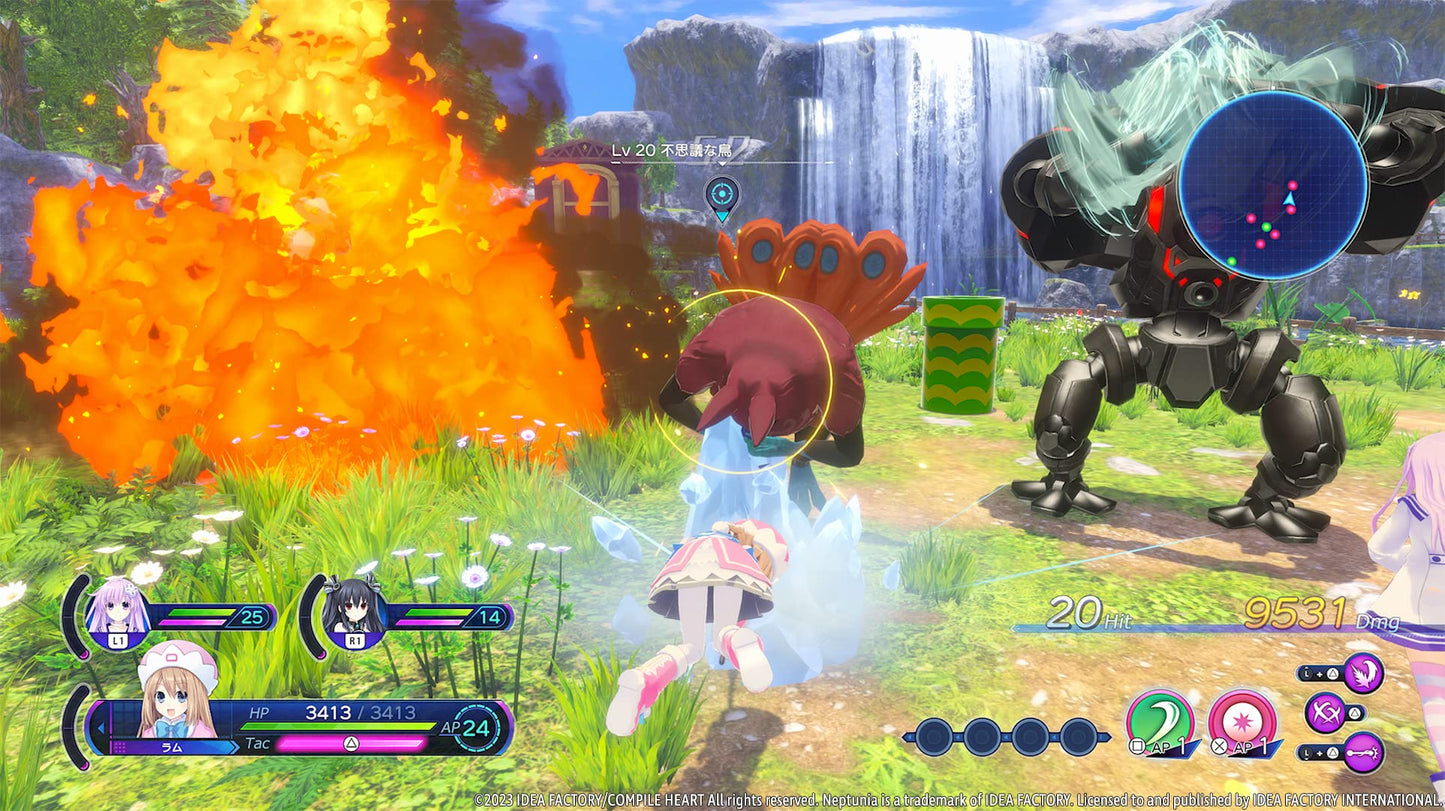 Idea Factory International Neptunia: Sisters VS Sisters - PlayStation 4 Game, Model GQT20892PS4, Adventure RPG