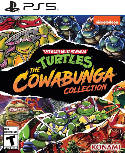 Konami Teenage Mutant Ninja Turtles Cowabunga Collection PS5 Game - Model 20347