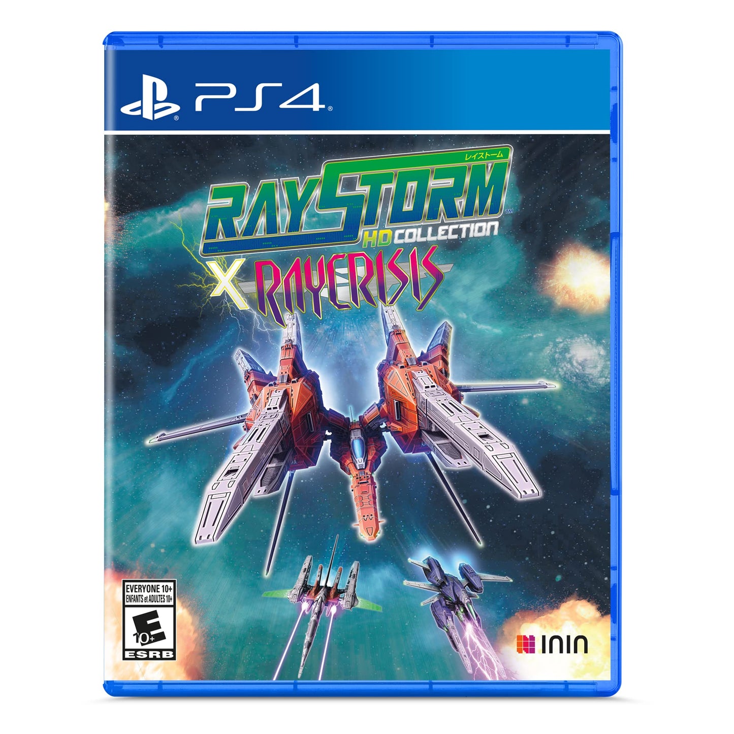 ININ RayStorm X RayCrisis HD Collection for PlayStation 4 - Classic HD Remaster, Action Packed Gameplay
