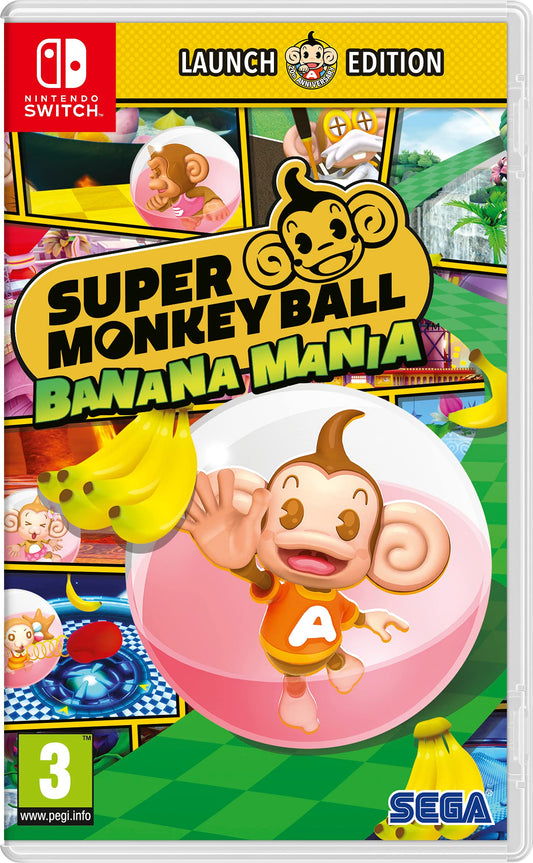 SEGA Super Monkey Ball Banana Mania: Launch Edition for Nintendo Switch - Model 1178823