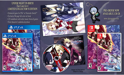 Aksys Under Night In-Birth Exe: Late[Cl-R] - PS4 Collectors Edition, Model PS4-028
